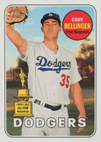 2018 Topps Heritage  #118 Cody Bellinger Color Swap Baseball Card