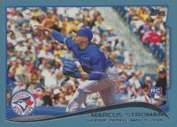 2014 Topps Update #US35 Marcus Stroman Blue Walmart Border Baseball Card