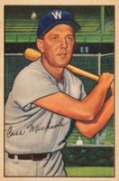 1952 Bowman #36 Cass Michaels Baseball Card
