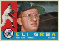 1960 Topps #183 Eli Grba Baseball Card