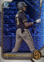 2022 Bowman Mega Box Chrome #213 James Wood Baseball Card