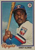 1978 Topps #533 Sandy Alomar Baseball Card