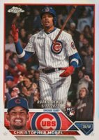 2023 Topps Chrome Update #USC106 Christopher Morel Refractor Baseball Card