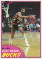 1981 Topps #99 Sidney Moncrief Mid-West Basketball Card