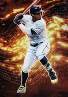 2022 Panini Prizm Lava Flow #LF7 Wander Franco Baseball Card