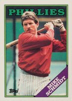 1988 Topps Tiffany #600 Mike Schmidt Baseball Card
