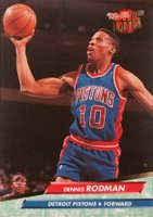 1992 Ultra #58 Dennis Rodman Basketball Card