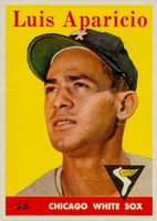 1958 Topps #85 Luis Aparicio White Team Baseball Card