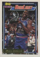 1992 Topps Gold #2 Magic Johnson Basketball Card