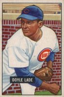 1951 Bowman #139 Doyle Lade Baseball Card
