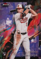 2024 Topps Finest #79 Colton Cowser Purple Refractor Baseball Card