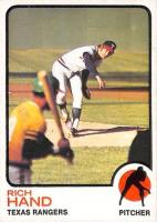 1973 Topps #398 Rich Hand Baseball Card