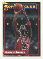 1992 Topps #205 Michael Jordan Basketball Card