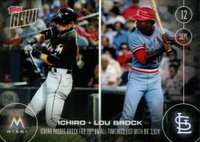 2016 Topps Now  #448 Ichiro/Lou Brock Baseball Card