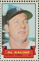 1969 Topps Stamps # Al Kaline Baseball Card
