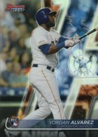 2020 Bowman's Best #45 Yordan Alvarez Refractor Baseball Card