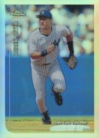 1999 Topps Chrome #85 Derek Jeter Refractor Baseball Card