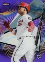 2020 Finest #14 Juan Soto Purple Refractor Baseball Card