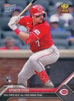2023 Topps Now Offseason Rookie Cup MLB All-Star Rookie Team #RC3 Spencer Steer Baseball Card