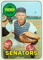 1969 Topps #199 Jim French Baseball Card