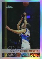 1997 Topps Chrome #132 Chris Mullin Refractor Basketball Card