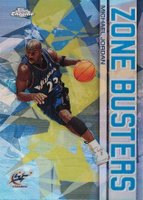 2002 Topps Chrome Zone Busters #ZB13 Michael Jordan Refractor Basketball Card