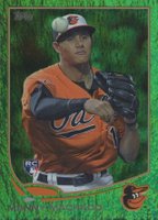 2013 Topps #270 Manny Machado Fielding-Emerald Baseball Card