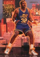 1993 Fleer Tower Of Power #13 Karl Malone Basketball Card