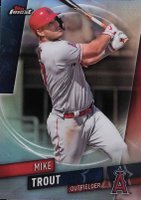2019 Finest #25 Mike Trout Refractor Baseball Card