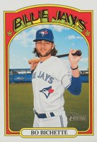 2021 Topps Heritage #293 Bo Bichette Baseball Card