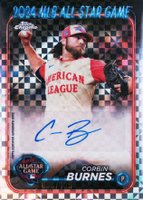 2024 Topps Chrome Update 2024 All-Star Game Autographs #CB Corbin Burnes X-Fractor Baseball Card