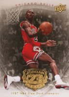 2009 Upper Deck Jordan Legacy Gold #18 Michael Jordan Basketball Card