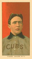 1909 White Borders Ghosts, Miscuts, Proofs, Blank Backs & Oddities #488 Joe Tinker Portrait Baseball Card