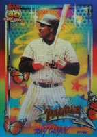 2021 Topps PROJECT70 #92 Tony Gwynn Rainbow Foil Baseball Card