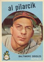 1959 Topps #7 Al Pilarcik Baseball Card
