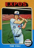 1975 Topps Mini #149 Tim Foli Baseball Card