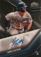 2023 Topps Chrome Black Autograph #JO James Outman Baseball Card