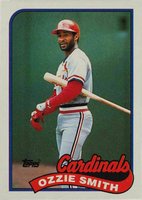 1989 Topps #230 Ozzie Smith Baseball Card