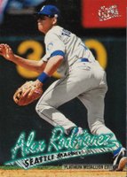 1997 Ultra #P126 Alex Rodriguez Platinum Medallion Baseball Card