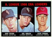 1967 Topps #233 A.L. E.R.A. Leaders Baseball Card