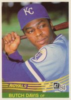 1984 Donruss #277 Butch Davis Baseball Card