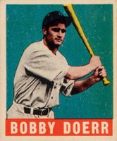 1948 Leaf #83 Bobby Doerr Baseball Card
