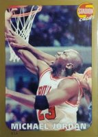 2000 Stadion World Stars #P006 Michael Jordan Redemption Gold Basketball Card