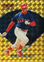 1996 Bowman's Best #77 Will Clark Atomic Refractor Baseball Card