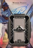 2022 Topps Sterling Sterling Debuts Autograph Relics #SBDBWF2 Wander Franco Baseball Card