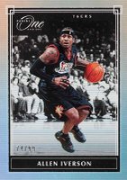 2019 Panini One and One #168 Allen Iverson Basketball Card