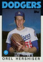1986 Topps #159 Orel Hershiser Baseball Card