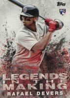 2018 Topps Legends in the Making #1 Rafael Devers Baseball Card