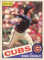 1985 O-Pee-Chee #163 Dennis Eckersley Baseball Card