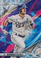 2022 Topps Cosmic Chrome #160 Andrew Benintendi Nucleus Refractor Baseball Card